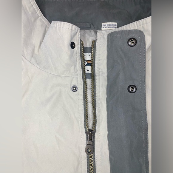 Vintage Members Only Winbreaker Jacket Gray/Gray Men’s Size 6X - Picture 8 of 10